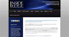 Desktop Screenshot of insideedgepr.com