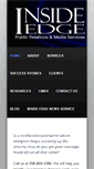 Mobile Screenshot of insideedgepr.com